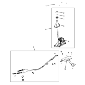 Jeep Cherokee 2014-2018 Gearshift Controls And Related Parts Vessel