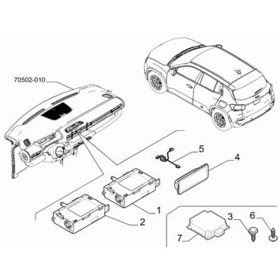 Jeep Avenger 2023-Present Car Radio Devices Connect