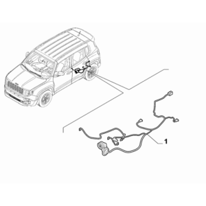 Jeep Renegade 2015-Present Air-Bag Devices Control Unit For Airbag