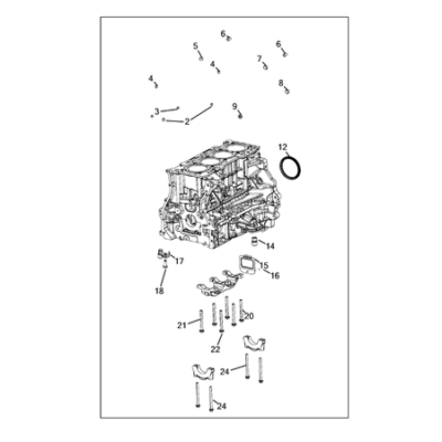 Jeep Compass 2017-Present Cylinder Block Plug