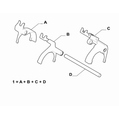 Jeep Avenger 2023-Present Transmission Inner Controls Kit