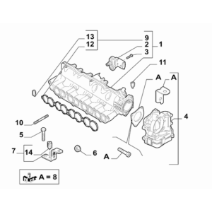 Jeep Renegade 2015-Present Air Cleaner And Ducts Collar