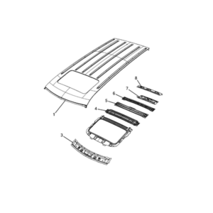 Jeep Wrangler 2018-Present Front Bumper And Fascia Nut