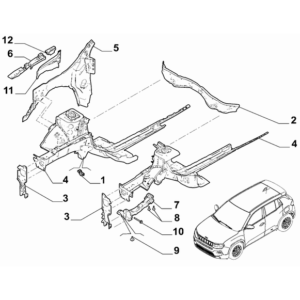 Jeep Renegade 2015-Present Back Door Pad