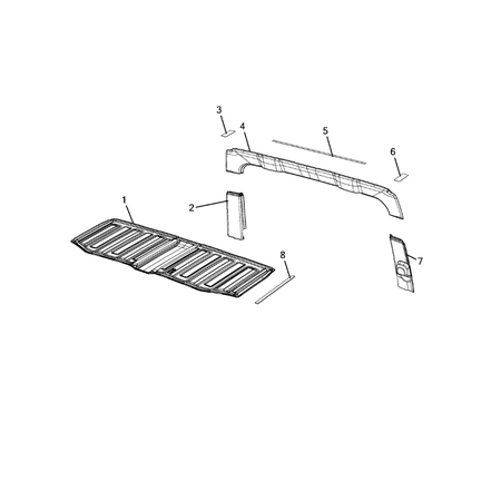 Jeep Wrangler 2018-Present Headliners – Visors – Assist Straps Retainer