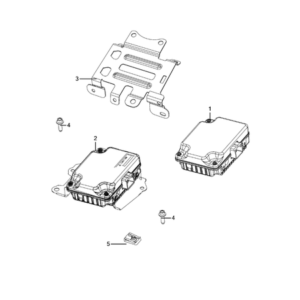 Jeep Wrangler 2018-Present Keys, Modules And Engine Controllers Branch Control Unit