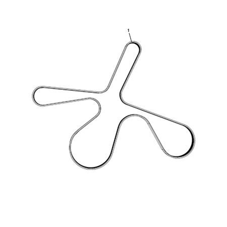 Jeep Wrangler 2018-Present Drive Belts Belt