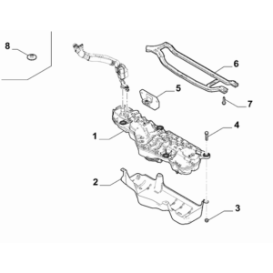 Jeep Wrangler 2018-Present Manifolds And Vacuum Fittings Screw