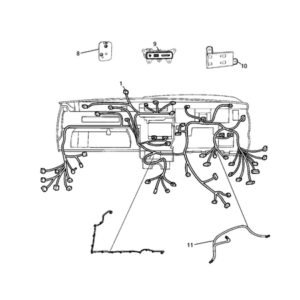 Jeep Wrangler 2018-Present Battery, Battery Tray And Cables Screw