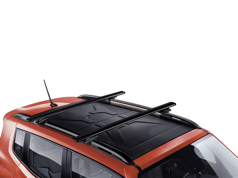 Cherokee 2014-2018 Roof Rack Crossbars – Black