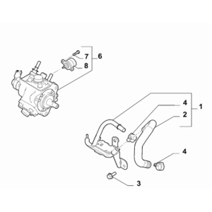 Jeep Renegade 2015-Present Anti-Pollution System Hose