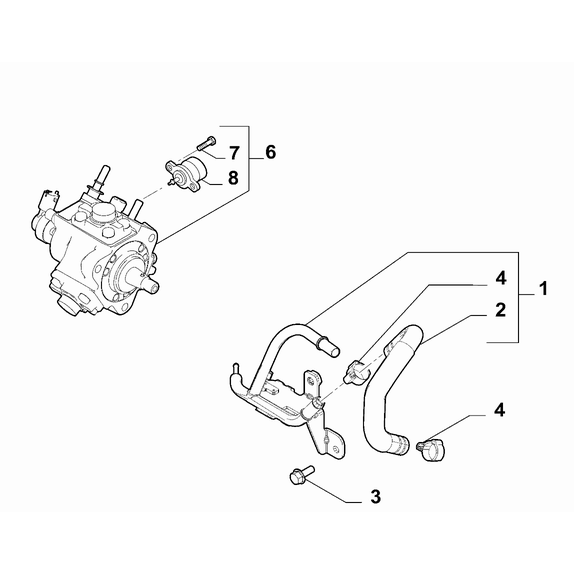 Jeep Renegade 2015-Present Fuel Injection System Collar