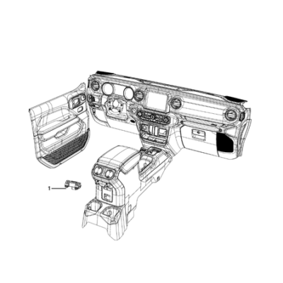 Jeep Wrangler 2018-Present Switches Switch