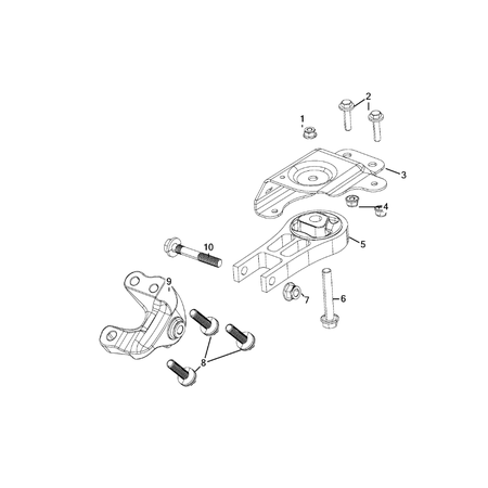 Jeep Cherokee 2014-2018 Engine Mounting Support