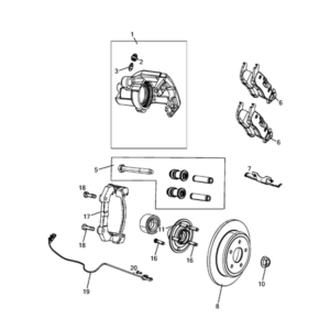 Jeep Renegade 2015-Present Brake Vacuum System Seal Gasket