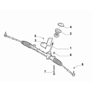 Jeep Renegade 2015-Present Steering Gear Nut