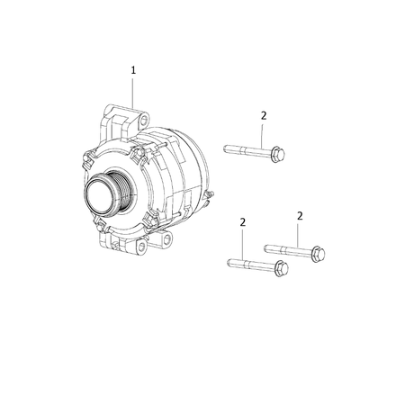 Jeep Renegade 2015-Present Current Generating System Screw