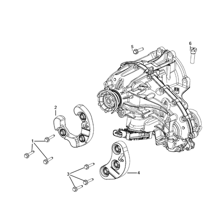 Jeep Grand Cherokee 2021-Present Mounting And Skid Plate Damper