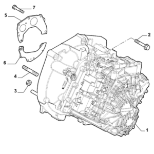 Jeep Compass 2017-Present Crankshaft, Piston, Drive Plate, Flywheel, And Damper Bearing