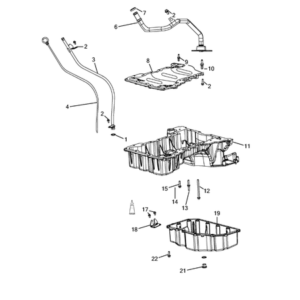 Jeep Renegade 2015-Present Crankcase And Cylinder Head Stud