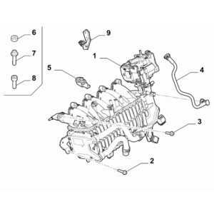 Jeep Wrangler 2018-Present Fuel Tank Filler Tube Hose