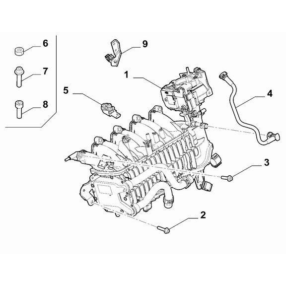 Jeep Renegade 2015-Present Intake Manifold Bracket