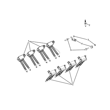 Jeep Grand Cherokee 2011-2020 Ignition – Spark Plugs, Cables, Coils, And Glow Plugs Ignition Plug