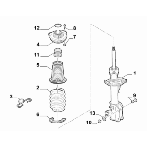 Jeep Avenger 2023-Present Front Suspension Boot