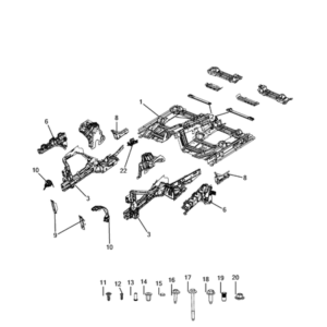 Jeep Wrangler 2018-Present Frames Frame