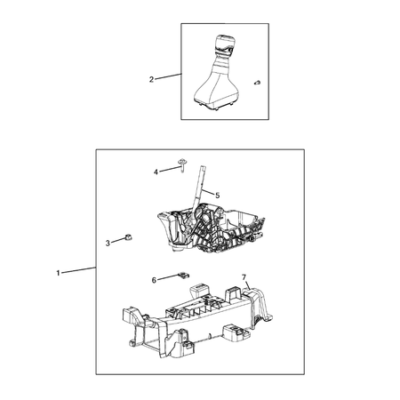 Jeep Wrangler 2018-Present Gearshift Controls And Related Parts Screw And Washerassy