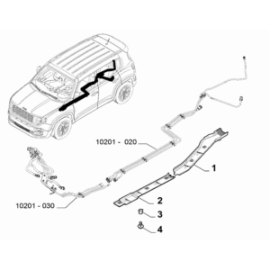 Jeep Renegade 2015-Present Air Cleaner And Ducts Collar