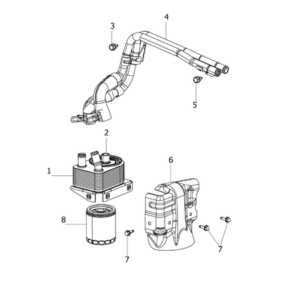 Jeep Wrangler 2018-Present Fuel Tank Filler Tube Hose