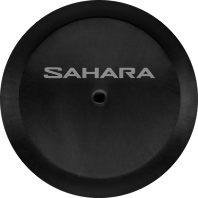 Wrangler 2018-Present Spare Tire Cover – Sahara Logo