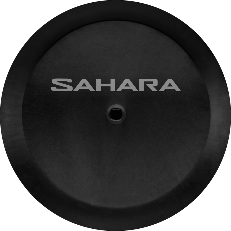 Wrangler 2018-Present Spare Tire Cover – Sahara Logo