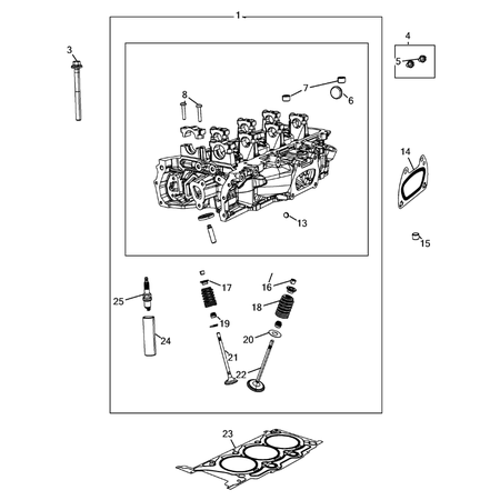 Jeep Cherokee 2014-2018 Cylinder Head Plug