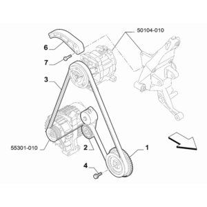 Jeep Renegade 2015-Present Exhaust Gas Control Device Electro-Valve