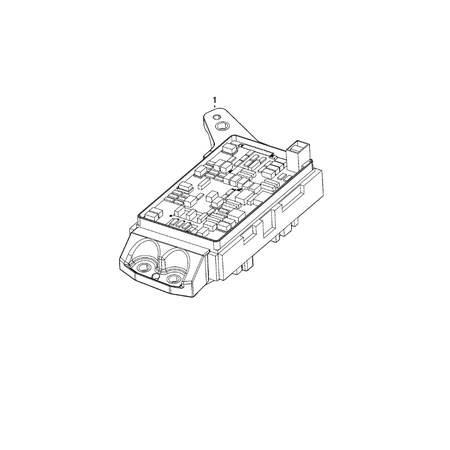 Jeep Grand Cherokee 2021-Present Power Distribution, Fuse Block, Junction Block, Relays And Fuses Fuse