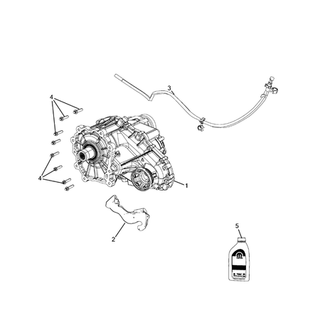 Jeep Grand Cherokee 2011-2020 Transfer Case Assembly Screw And Washerassy