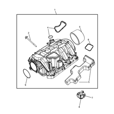 Jeep Grand Cherokee 2011-2020 Manifolds And Vacuum Fittings Cap