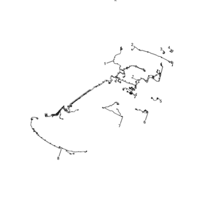 Jeep Grand Cherokee 2011-2020 Wiring-Body And Accessories Cable Harness