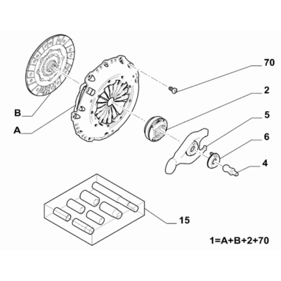 Jeep Avenger 2023-Present Clutch Group Bearing