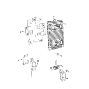Jeep Grand Cherokee 2011-2020 Keys, Modules And Engine Controllers Injection Ctrlunits