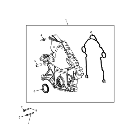 Jeep Grand Cherokee 2011-2020 Timing Belt/Chain And Cover And Balance Shaft Screw