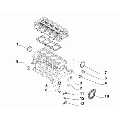 Jeep Renegade 2015-Present Crankcase And Cylinder Head Bush