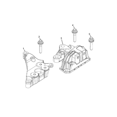 Jeep Compass 2017-Present Engine Mounting Bracket