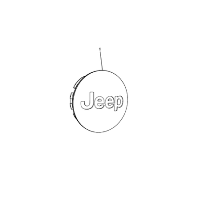 Jeep Grand Cherokee 2021-Present Wheel Covers And Center Caps Ornament