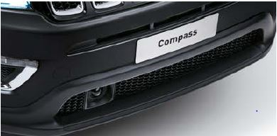 Compass 2017-Present Black Exterior Accent