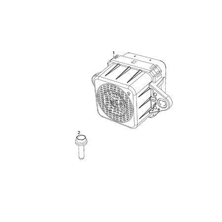 Jeep Wrangler 2018-Present Horns Screw