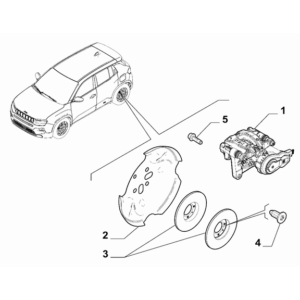 Jeep Renegade 2015-Present Brake Vacuum System Seal Gasket