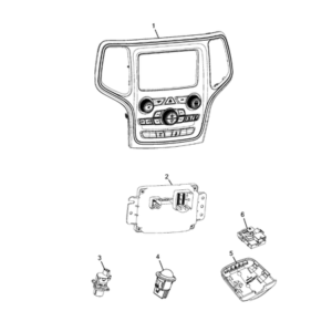 Jeep Compass 2017-Present Radiator And Related Parts; Charge Air Cooler Hose